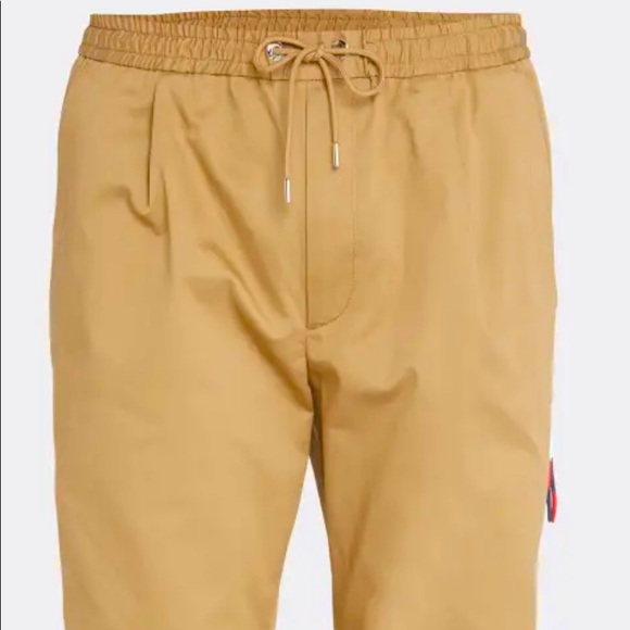 MONCLER
Men's Pleated Side-Tape Chino Jogger Pants - Picture 3 of 11